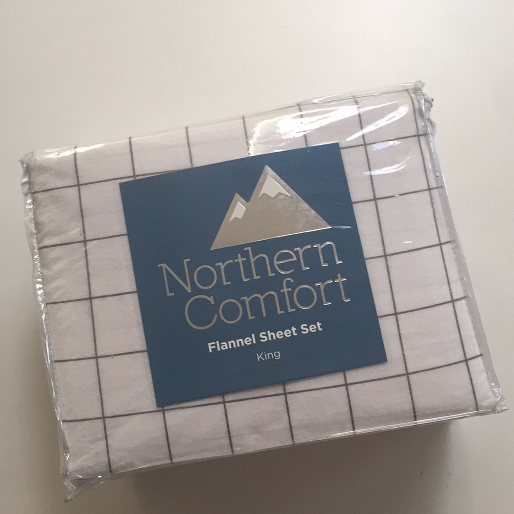 Northern Comfort King size Flannel sheet set